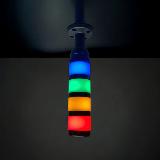 Ceiling Mounted 4 Color Stack Light