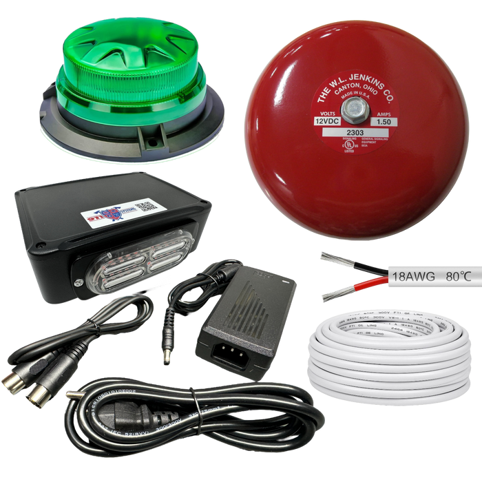 Station Alert Kit 2+ (SA812+ Controller) w/Your Choice of two Alert devices