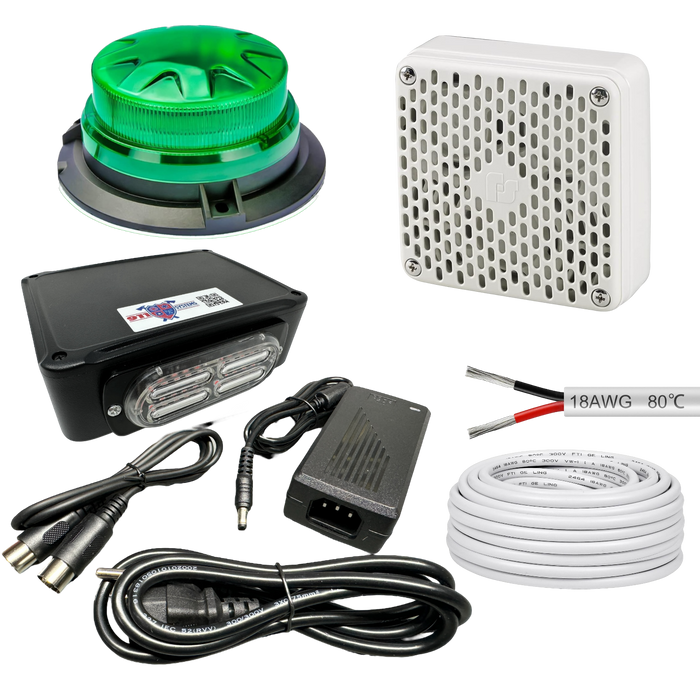 Station Alert Kit 2+ (SA812+ Controller) w/Your Choice of two Alert devices