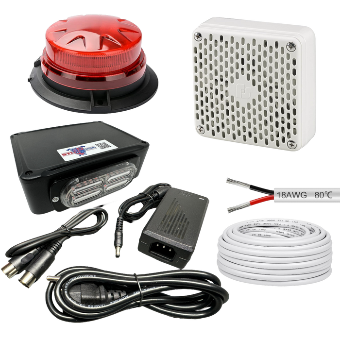 Station Alert Kit 2+ (SA812+ Controller) w/Your Choice of two Alert devices