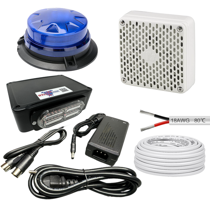 Station Alert Kit 2+ (SA812+ Controller) w/Your Choice of two Alert devices