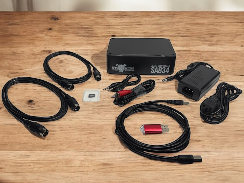 Station Alert 834 (SA834) Controller Kit For Minitor, Unication Pagers & Uniden Scanner