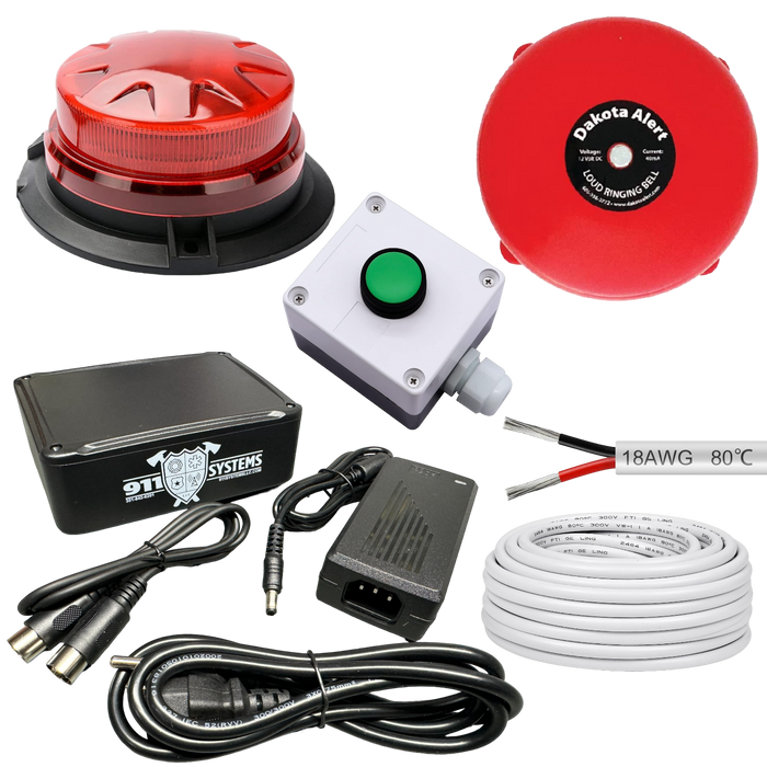 Station Alert Kit 3 (SA812) | Pager Activated Alert System