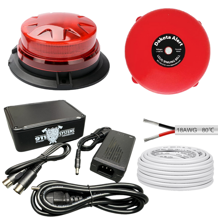 Station Alert Kit 2 (SA812 Controller) w/Your Choice of two Alert devices