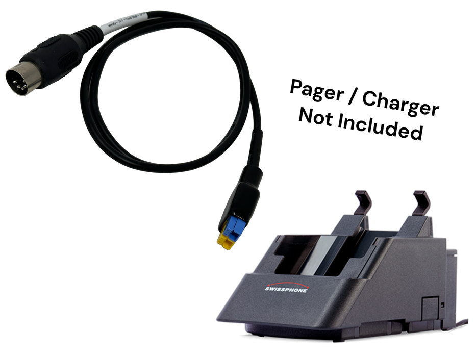 Swissphone RE629, RE729, Hurricane Duo and DE920 LGRA Expert Connection Cable
