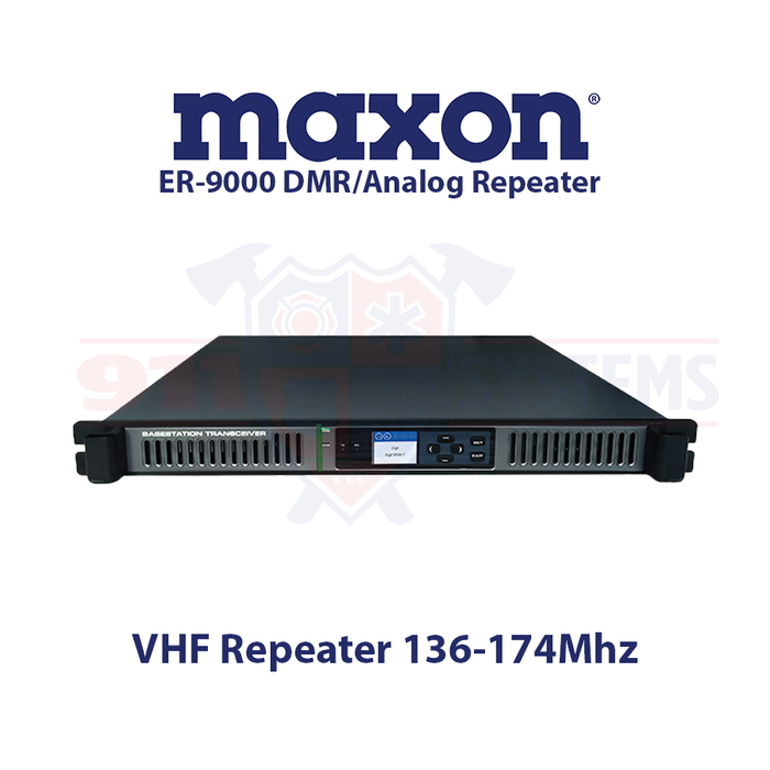 Maxon ER-9000 Series DMR & Analog Repeater / Base Radio