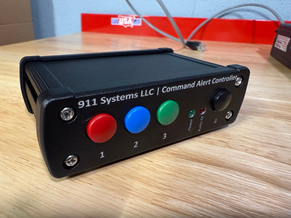 Command Alert 3 Controller (CA3) Tone Encoder & Automatic Audio Alerts For Fireground Operations