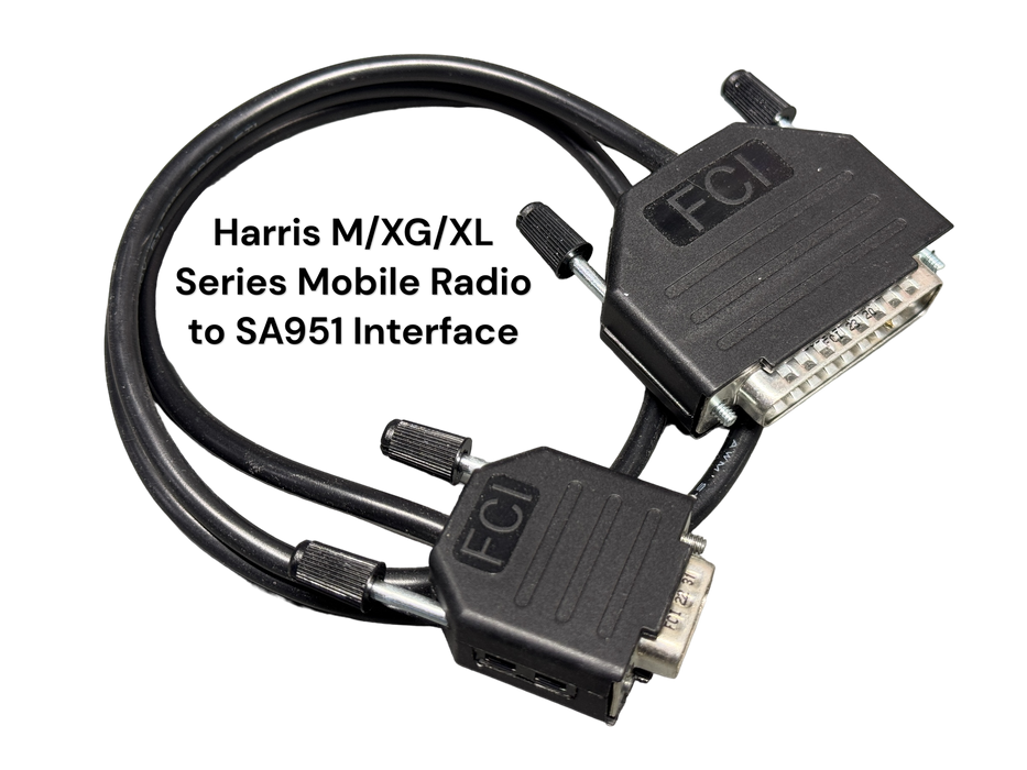 Harris M/XG/XL Series Radio Interface Cable for SA951