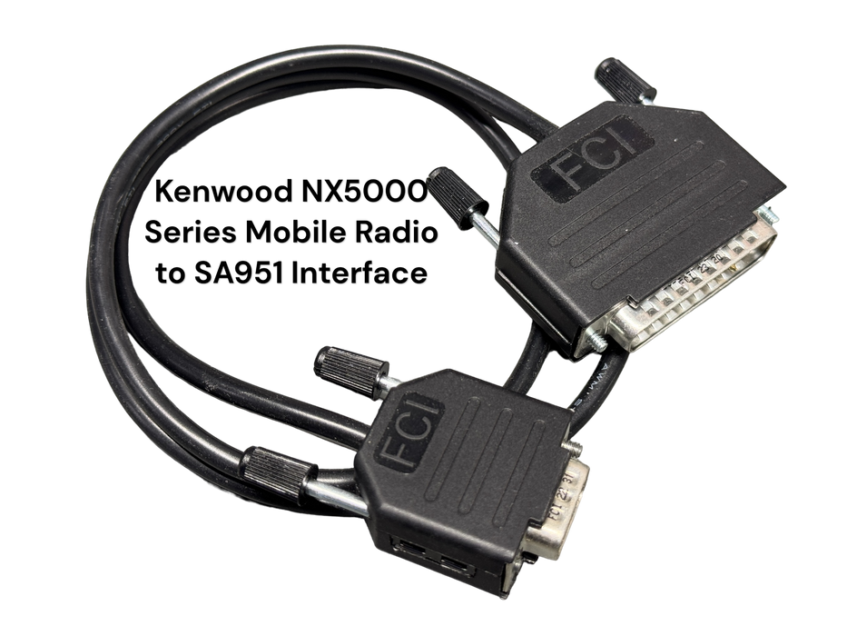 Kenwood NX5000 Series Radio Interface Cable for SA951