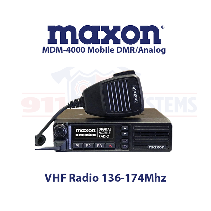 MDM-4000 Series DMR / Analog Mobile Radio Package
