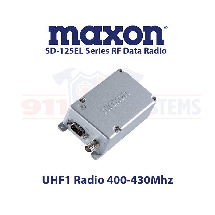 Maxon SD-125EL Series RF Data Radio