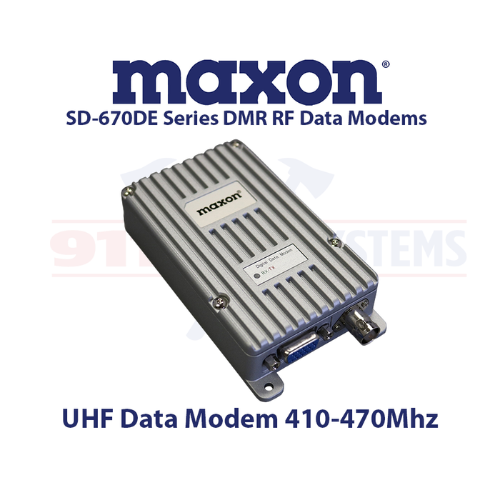 Maxon SD-670DE Series DMR RF Data Modem