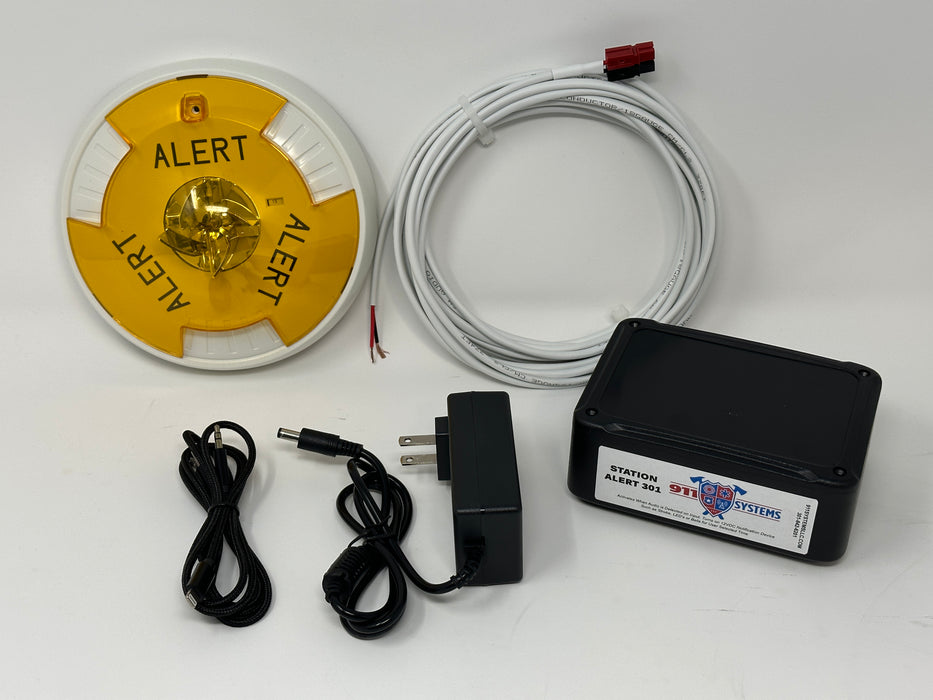 Station Alert 301 (SA301) Kit w/ Choice of one Notification Device