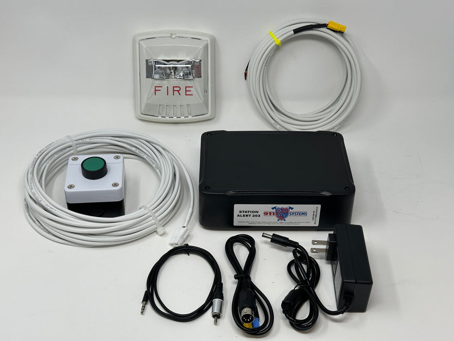 Station Alert 203 (SA203) Kit w/Remote Button and choice of Notification Device
