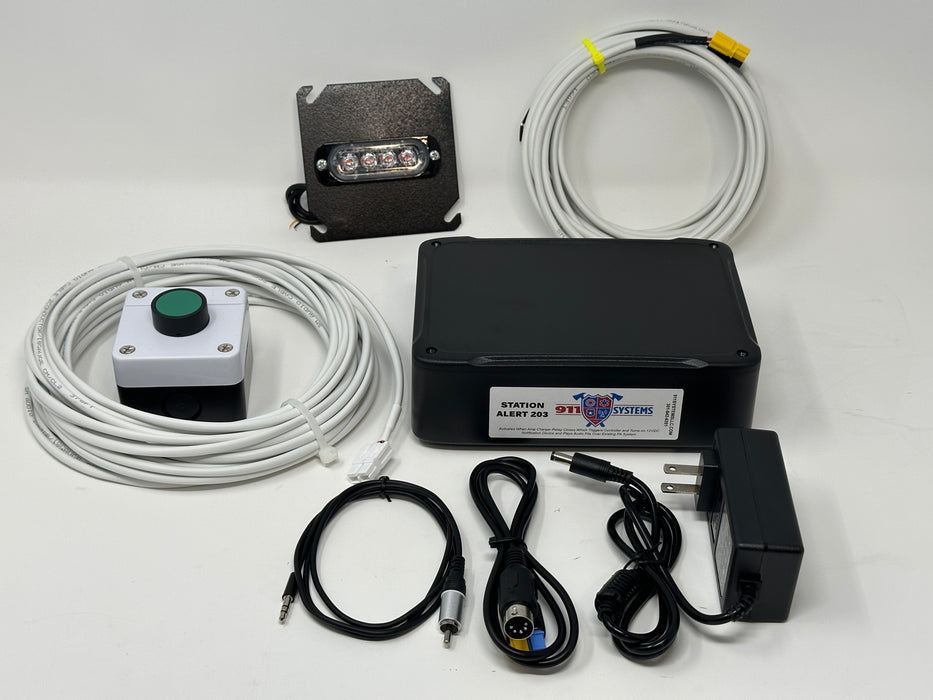 Station Alert 203 (SA203) Kit w/Remote Button and choice of Notification Device
